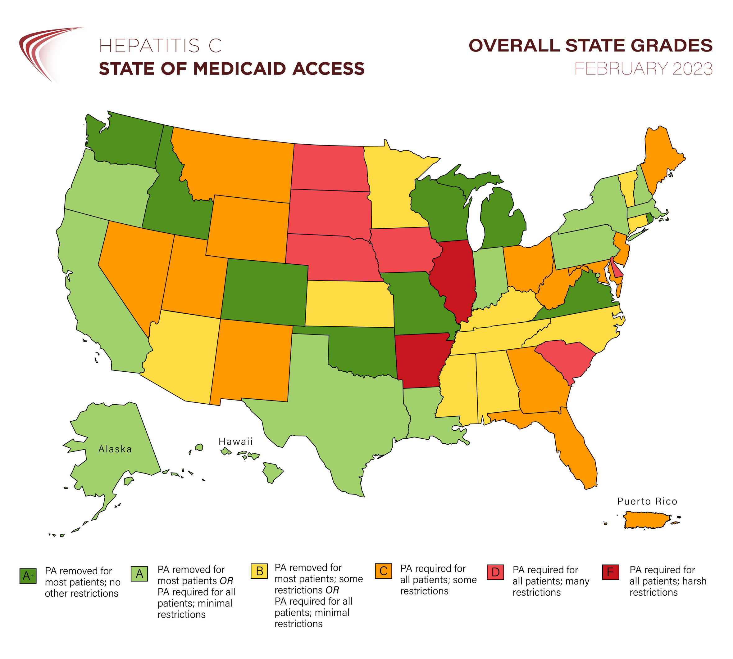 NVHR: Hepatitis C State of Medicaid Access 2023 National Snapshot Report 