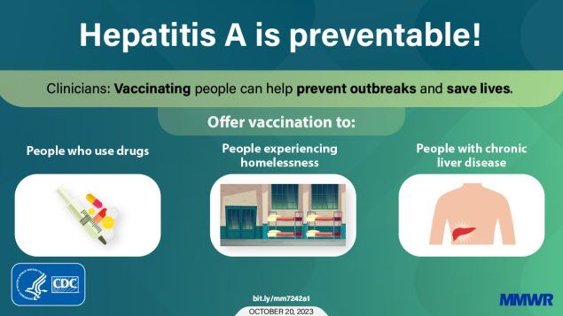 CDC MMRW: Hepatitis A is preventable!